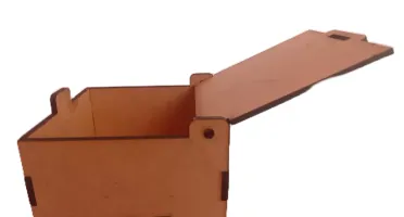 Kit Caixa de mdf com tampa, caixinha tipo porta treco 9x9