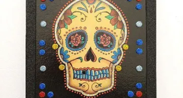 Quadro Caveira Mexicana #7