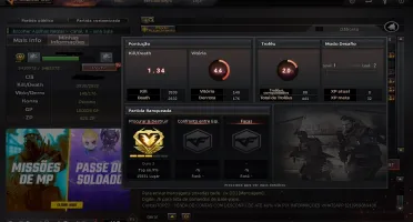 Conta Crossfire com 7 Vips