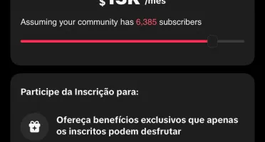 Conta TikTok 6.3k Seguir e 1M Curtidas com TikTok Shop Liber