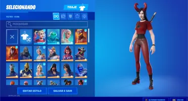 Conta de FORTNITE com o SALVE O MUNDO