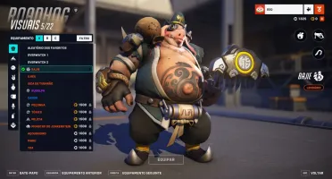 Conta Overwatch recheada de skins