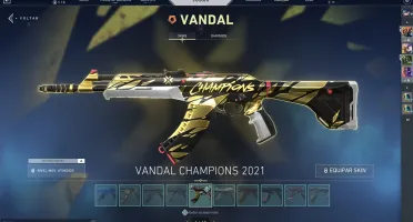 CONTA VALORANT OURO 1- TOP - R$1,352,00 + CHAMPIONS RARO