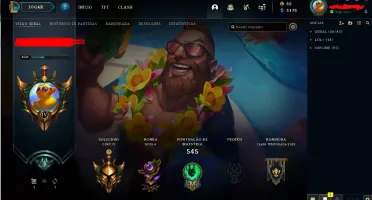 conta lol ouro 4 104 skins 141 champs