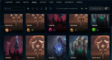 CONTA LEAGUE OF LEGENDS