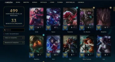 CONTA LEAGUE OF LEGENDS
