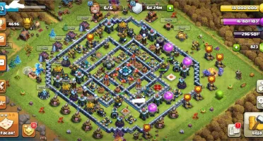 Clash of Clans Full sem nada para atualizar