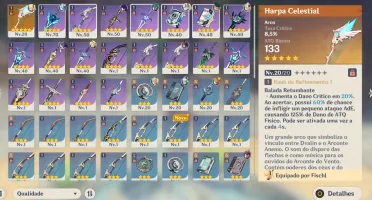 Eula + Raiden + Nahida + Mona C1+ Harpa celestial AR 39