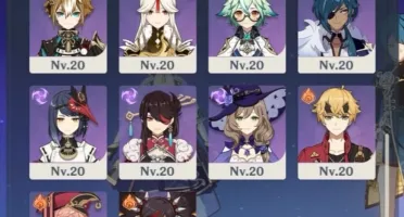 AR 56 NA - Ayaka, Hu Tao, Baal, Venti e mais!