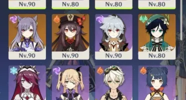 AR 56 NA - Ayaka, Hu Tao, Baal, Venti e mais!