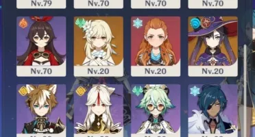 AR 56 NA - Ayaka, Hu Tao, Baal, Venti e mais!
