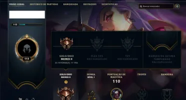 Conta bronze 2 com 14 skins e 48 champs