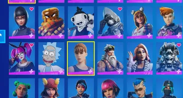 conta fortnite com mais de 2k gastos