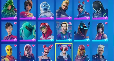 conta fortnite com mais de 2k gastos