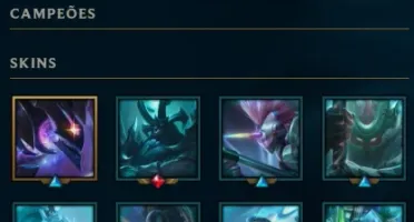 CONTA LEAGUE OF LEGENDS