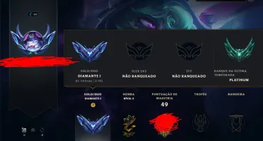 CONTA LEAGUE OF LEGENDS