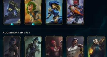 CONTA LEAGUE OF LEGENDS