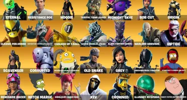 Conta Fortnite | 102 Skins | Renegade Raider