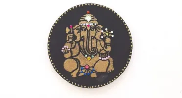 Mandala Indiana Preta