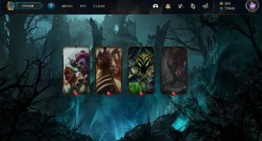 conta League of legends ouro2 com433 skins