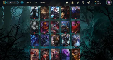conta League of legends ouro2 com433 skins