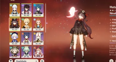 Ayaka + Hutao + Qiqi AR 35