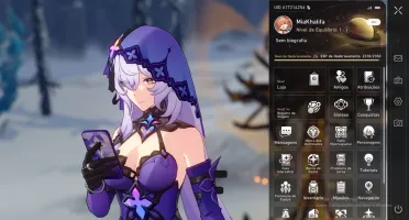 conta Honkai Star Rail Cisne Negro, Bronya, Dr Ratio e +