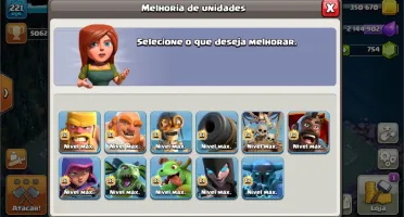 CLASH OF CLANS CV 13 e base do construtor barato!!