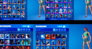 CONTA FORTNITE + 180 SKINS