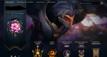 Conta LoL - 450 skins