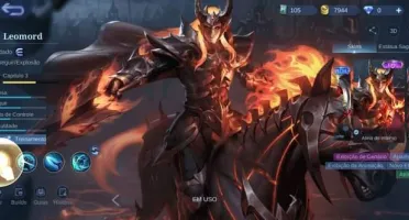 Conta Mobile legends, muitas skin