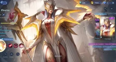 Conta Mobile legends, muitas skin