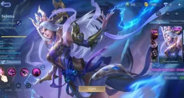 Conta Mobile legends, muitas skin
