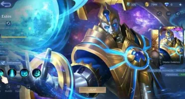 Conta Mobile legends, muitas skin