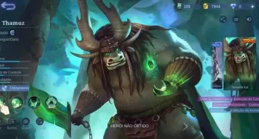 Conta Mobile legends, muitas skin