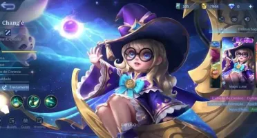 Conta Mobile legends, muitas skin