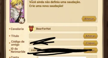 Conta top 7DS