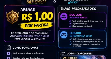 Subida de elo em grupo ou nao