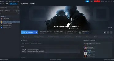 Conta Steam com CS GO Prime GTA V e vários jogos