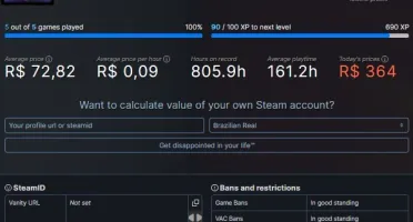 Conta Steam com CS GO Prime GTA V e vários jogos
