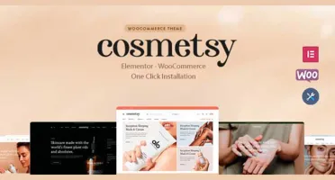Tema Cosméticos Elementor Premium WP Sites WooCommerce