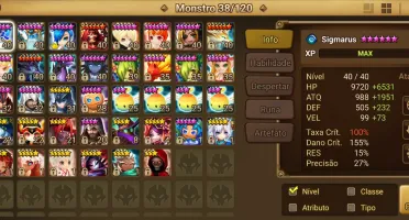 Conta SW vários nat5
