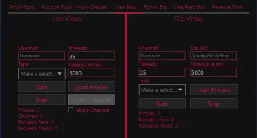 Bot View Twitch 2024 Workshop ELITE (View e chat)