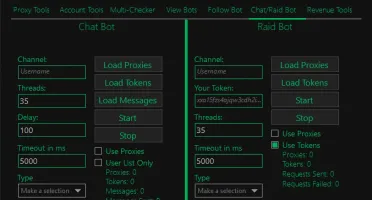 Bot View Twitch 2024 Workshop ELITE (View e chat)