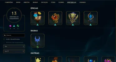 Conta antiga de league of legends,38 skins,139 champs