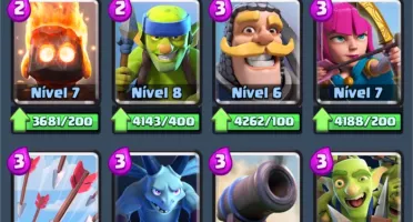 CLASH ROYALE - ARENA 11 TROFÉUS MAXIMO 4600