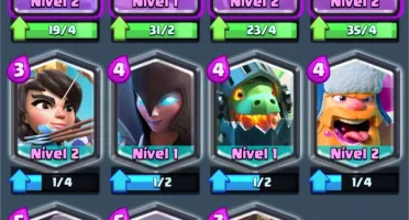 CLASH ROYALE - ARENA 11 TROFÉUS MAXIMO 4600