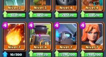 CLASH ROYALE - ARENA 11 TROFÉUS MAXIMO 4600