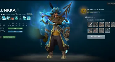 Dota 2, Immortal, 5681. Maior mmr 6,5k.