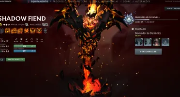 Dota 2, Immortal, 5681. Maior mmr 6,5k.